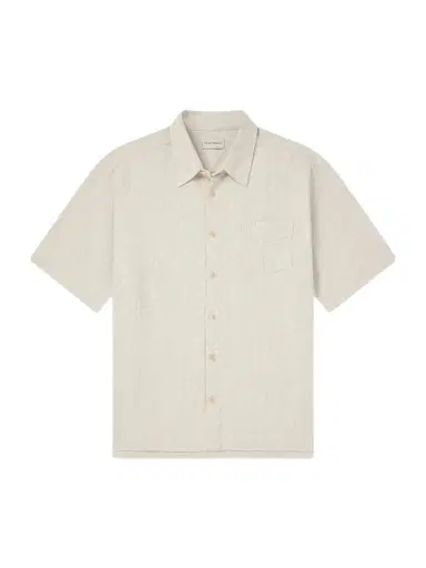 Oliver Spencer Palermo Striped Cotton and Linen-Blend Shirt - Men | Thumbnail 1