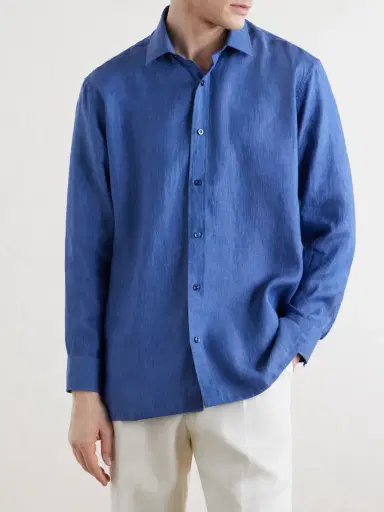 Charvet Linen Shirt - Men | Thumbnail 3