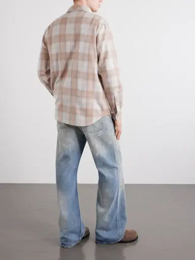 God’s True Cashmere Checked Cashmere Shirt - Men | Thumbnail 4