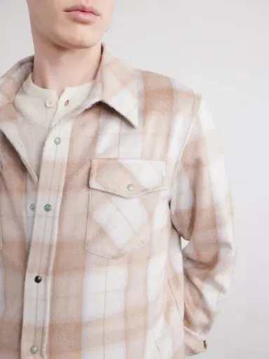 God’s True Cashmere Checked Cashmere Shirt - Men | Thumbnail 6