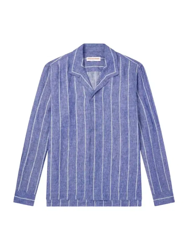 Orlebar Brown Sylvan Striped Linen Shirt - Men