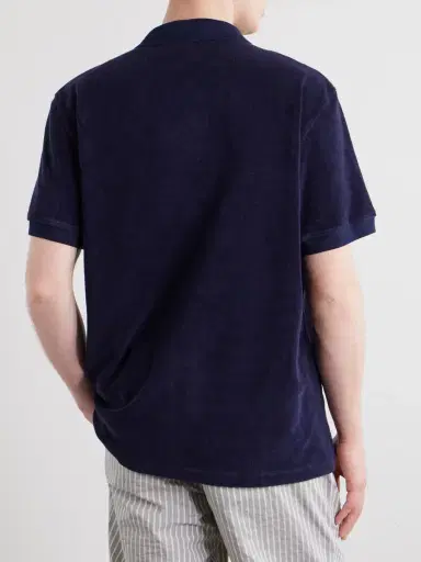 Orlebar Brown Bruno Cotton-Terry Polo Shirt - Men | Thumbnail 4 Orlebar Brown Bruno Cotton-Terry Polo Shirt - Men | Thumbnail 4
