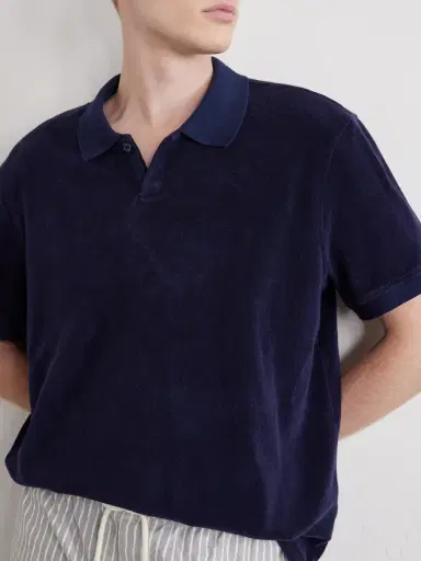 Orlebar Brown Bruno Cotton-Terry Polo Shirt - Men | Thumbnail 5 Orlebar Brown Bruno Cotton-Terry Polo Shirt - Men | Thumbnail 5