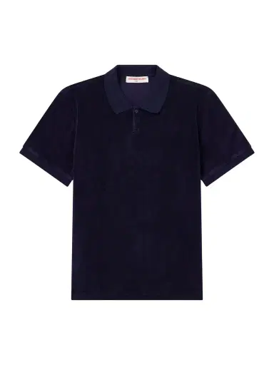 Orlebar Brown Bruno Cotton-Terry Polo Shirt - Men | Thumbnail 1 Orlebar Brown Bruno Cotton-Terry Polo Shirt - Men | Thumbnail 1