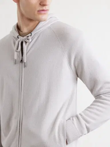 Derek Rose Finley Cashmere Hoodie - Men | Thumbnail 5 Derek Rose Finley Cashmere Hoodie - Men | Thumbnail 5