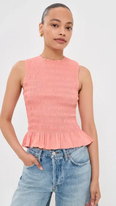 Pistola Phoebe Tee Coral Rose S | Thumbnail 2