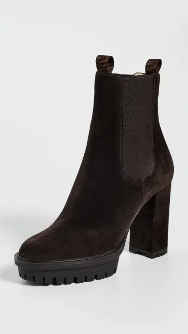 Gianvito Rossi Camoscio Stivale Boots Moka | Thumbnail 2 Gianvito Rossi Camoscio Stivale Boots Moka | Thumbnail 2
