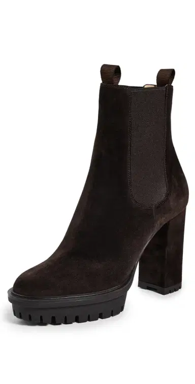 Gianvito Rossi Camoscio Stivale Boots Moka | Thumbnail 1 Gianvito Rossi Camoscio Stivale Boots Moka | Thumbnail 1