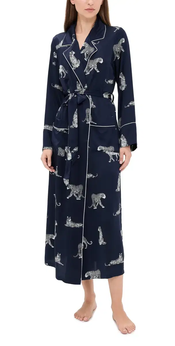 ilk Panthere de Nuit Robe Navy