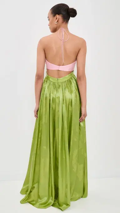 Retrofête Prudy Dress Kiwi/Rosa Top Jacq S | Thumbnail 3