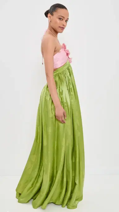 Retrofête Prudy Dress Kiwi/Rosa Top Jacq S | Thumbnail 4