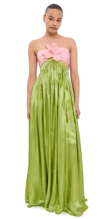 Retrofête Prudy Dress Kiwi/Rosa Top Jacq S | Thumbnail 1