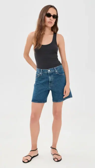 Faherty Featherweight Freestyle Tank Washed Black S | Thumbnail 6