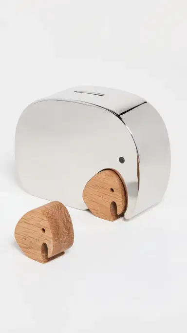 Georg Jensen Moneyphant With Twins Silver One Size | Thumbnail 2