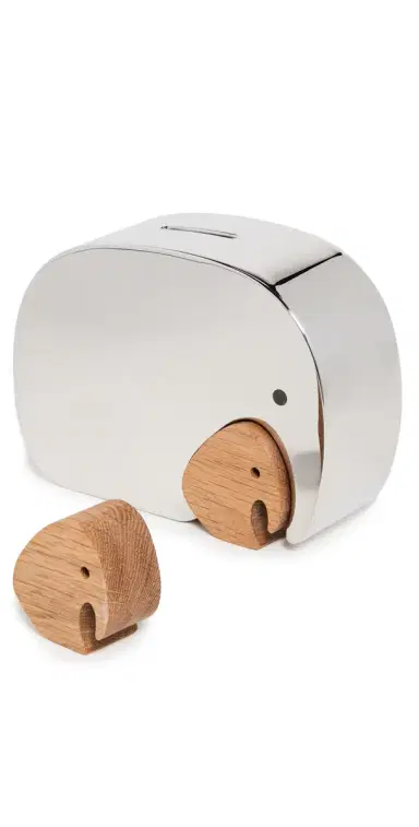 Georg Jensen Moneyphant With Twins Silver One Size | Thumbnail 1