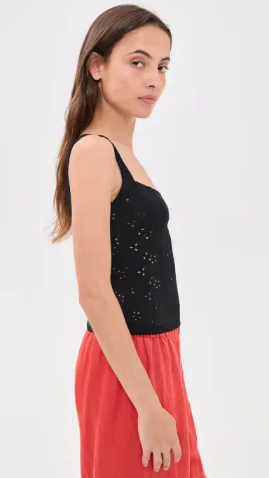 Free People Full Bloom Eyelet Cami Black | Thumbnail 4 Free People Full Bloom Eyelet Cami Black | Thumbnail 4