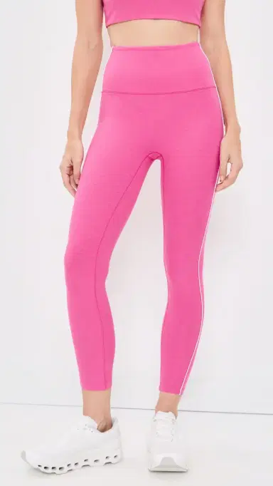 Beyond Yoga Spacedye Streamline 7/8 Leggings Luscious Pink Heather | Thumbnail 2 Beyond Yoga Spacedye Streamline 7/8 Leggings Luscious Pink Heather | Thumbnail 2