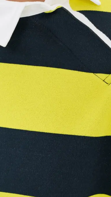 A.W.A.K.E. MODE A. W.A. K.E. MODE Knitted Rugby Top | Thumbnail 6 A.W.A.K.E. MODE A. W.A. K.E. MODE Knitted Rugby Top | Thumbnail 6