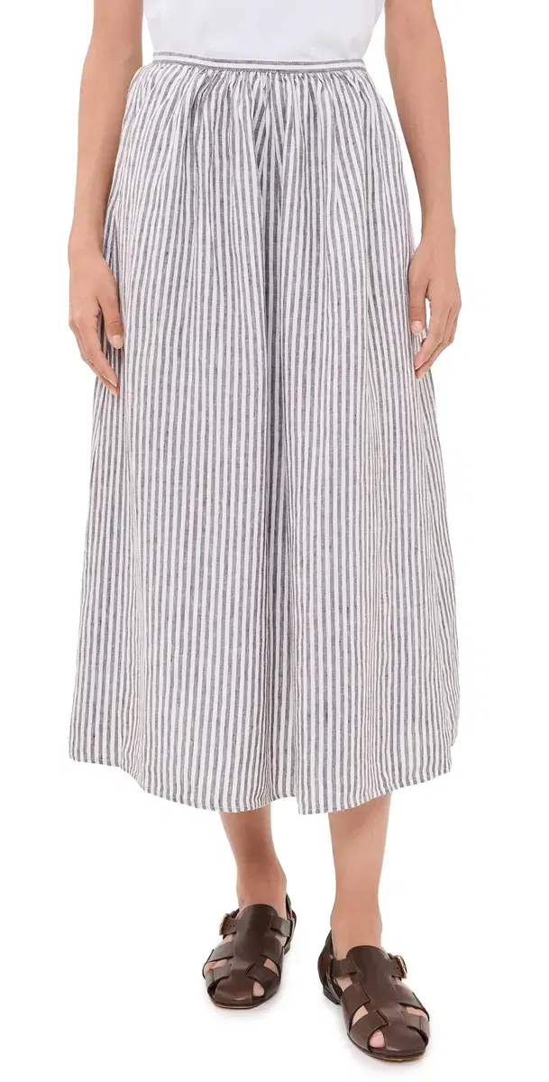 Alex Mill Charlie Linen kirt Espresso/