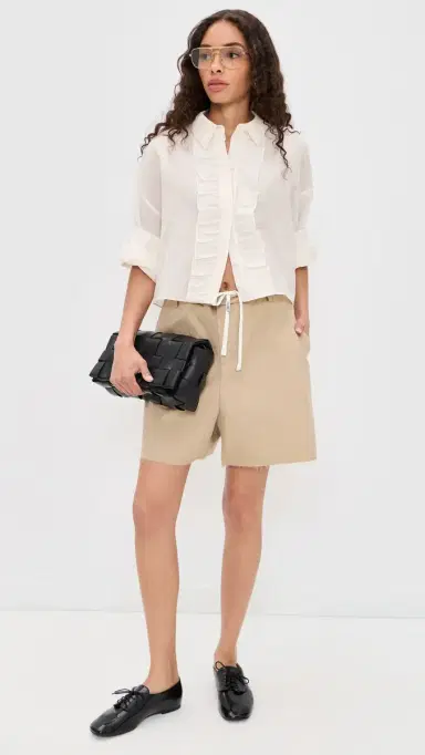 MM6 Maison Margiela Shorts Beige | Thumbnail 5 MM6 Maison Margiela Shorts Beige | Thumbnail 5