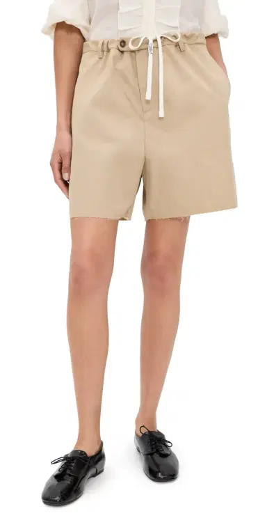 MM6 Maison Margiela Shorts Beige | Thumbnail 1 MM6 Maison Margiela Shorts Beige | Thumbnail 1