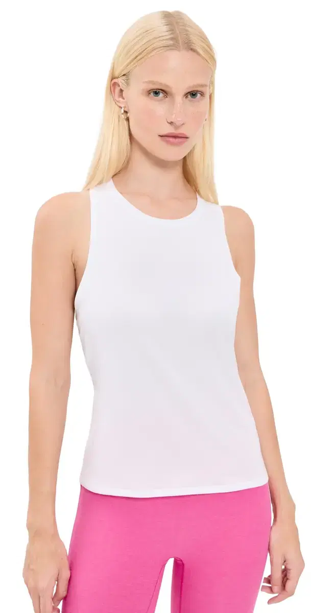 Beyond Yoga Breezeweight Active Racerback Tank White