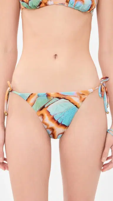 vitamin A Elle Tie Side Bikini Bottoms | Thumbnail 2