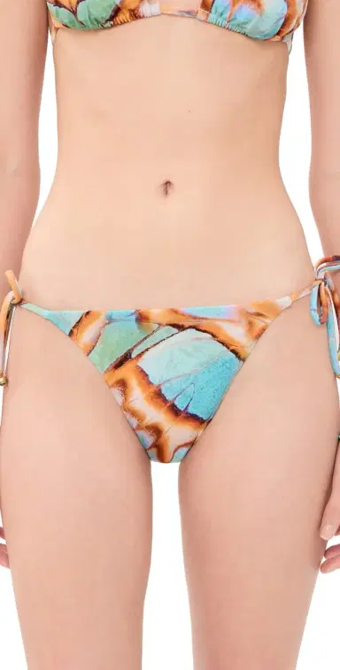 vitamin A Elle Tie Side Bikini Bottoms | Thumbnail 1