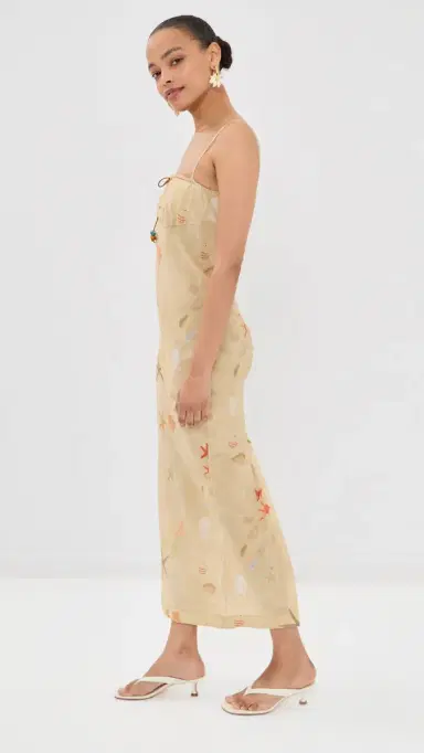 BERNADETTE Riri Slip Dress Beach Collecting 44 | Thumbnail 4