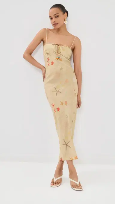 BERNADETTE Riri Slip Dress Beach Collecting 44 | Thumbnail 5