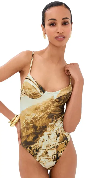 Staud Caroline One Piece | Thumbnail 1 Staud Caroline One Piece | Thumbnail 1