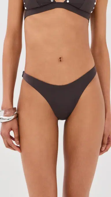 Staud Dana Bikini Bottoms Espresso L | Thumbnail 2