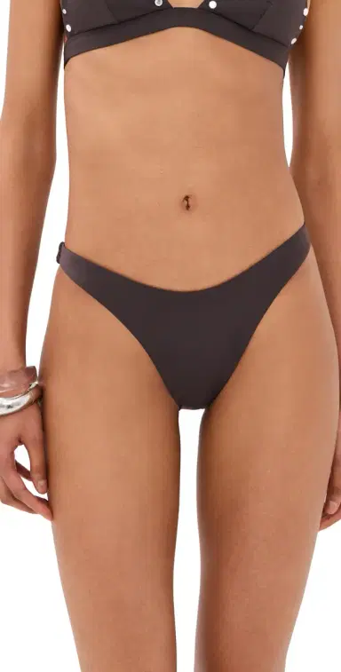 Staud Dana Bikini Bottoms Espresso L | Thumbnail 1