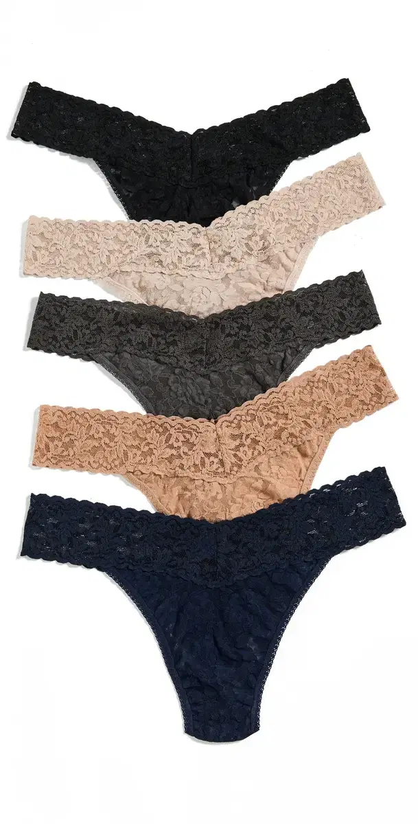 Signature Lace Original Rise 5 Pack Bngs One Size