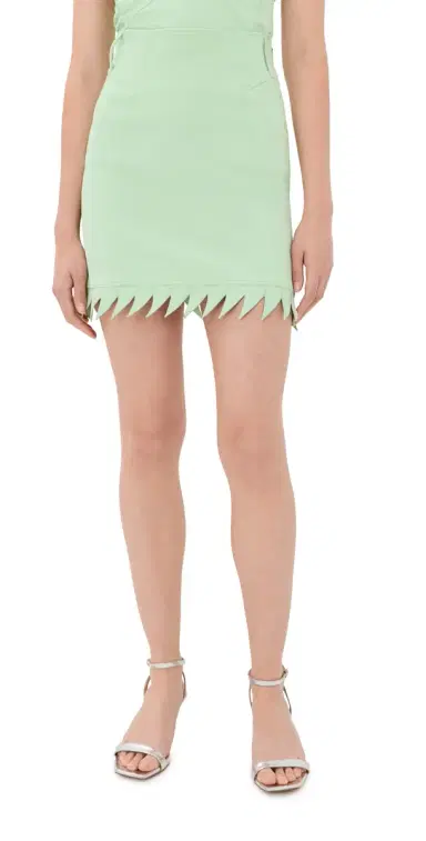 rabanne Summer Crepe Skirt Mint Green | Thumbnail 1 rabanne Summer Crepe Skirt Mint Green | Thumbnail 1