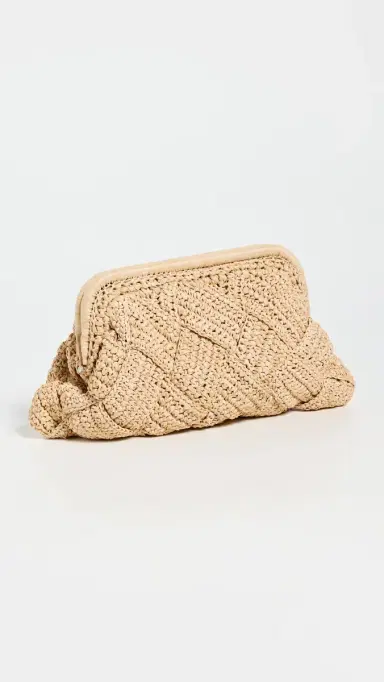BTB Los Angeles GiGi Frame Clutch Natural One Size | Thumbnail 4 BTB Los Angeles GiGi Frame Clutch Natural One Size | Thumbnail 4