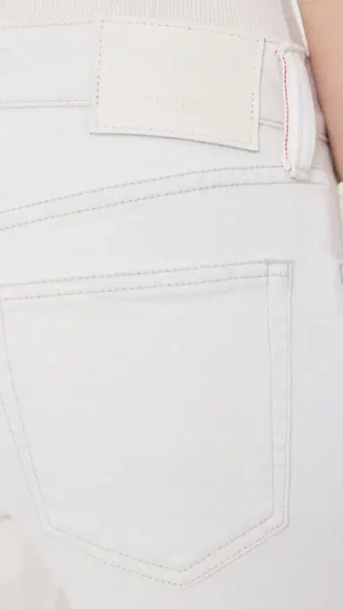 MOUSSY VINTAGE Slim Straight Jeans White | Thumbnail 6 MOUSSY VINTAGE Slim Straight Jeans White | Thumbnail 6
