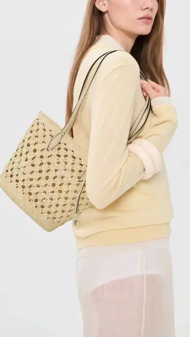 Hunting Season The Lattice Basket Natural/Oyster One Size | Thumbnail 3