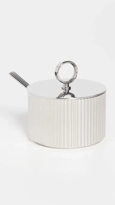 Georg Jensen Bernadotte Sugar Bowl & Spoon | Thumbnail 2