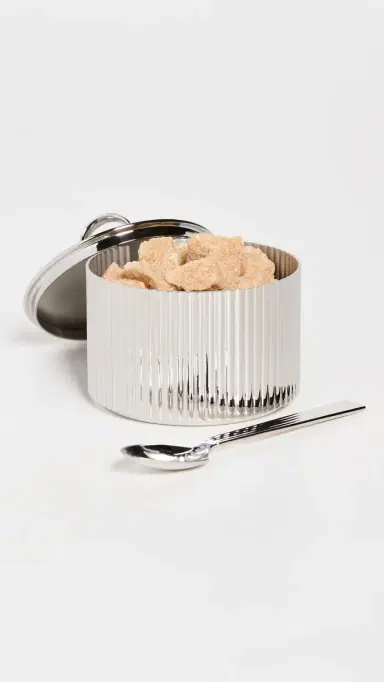 Georg Jensen Bernadotte Sugar Bowl & Spoon | Thumbnail 3