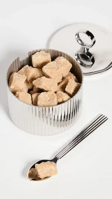 Georg Jensen Bernadotte Sugar Bowl & Spoon | Thumbnail 4