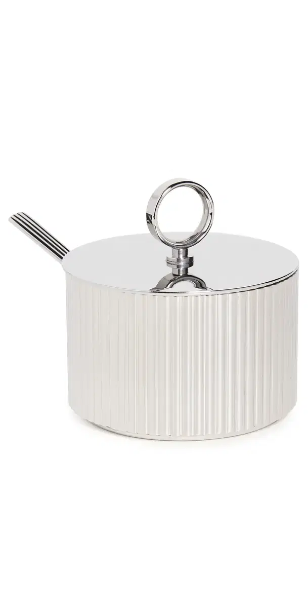 Georg Jensen Bernadotte Sugar Bowl & Spoon