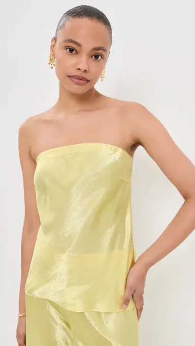 CAMI NYC Palma Strapless Top Buttercup | Thumbnail 2 CAMI NYC Palma Strapless Top Buttercup | Thumbnail 2