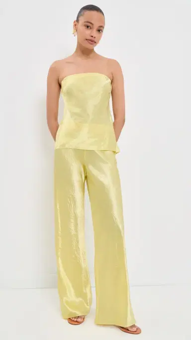 CAMI NYC Palma Strapless Top Buttercup | Thumbnail 5 CAMI NYC Palma Strapless Top Buttercup | Thumbnail 5