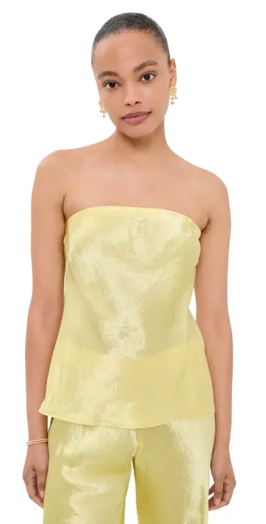 CAMI NYC Palma Strapless Top Buttercup | Thumbnail 1 CAMI NYC Palma Strapless Top Buttercup | Thumbnail 1