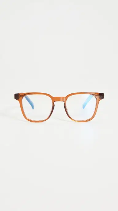 The Book Club Twelve Hungry Bens Blue Light Glasses Clay Spruce One Size | Thumbnail 2