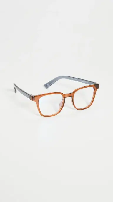 The Book Club Twelve Hungry Bens Blue Light Glasses Clay Spruce One Size | Thumbnail 5