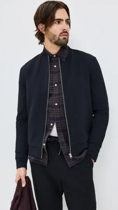 Les Deux Como Bomber Jacket Navy L | Thumbnail 2 Les Deux Como Bomber Jacket Navy L | Thumbnail 2