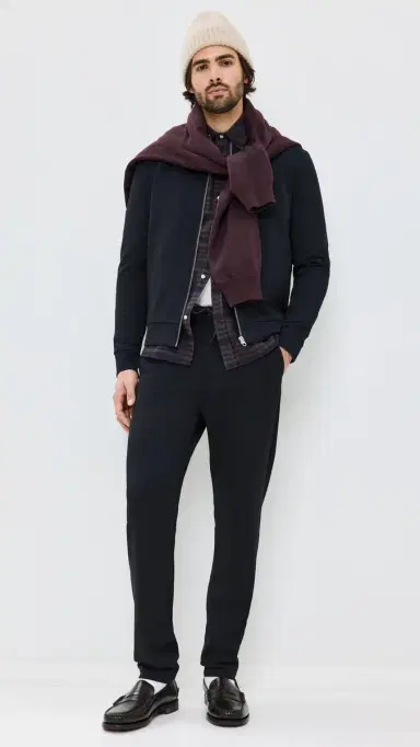 Les Deux Como Bomber Jacket Navy L | Thumbnail 5 Les Deux Como Bomber Jacket Navy L | Thumbnail 5