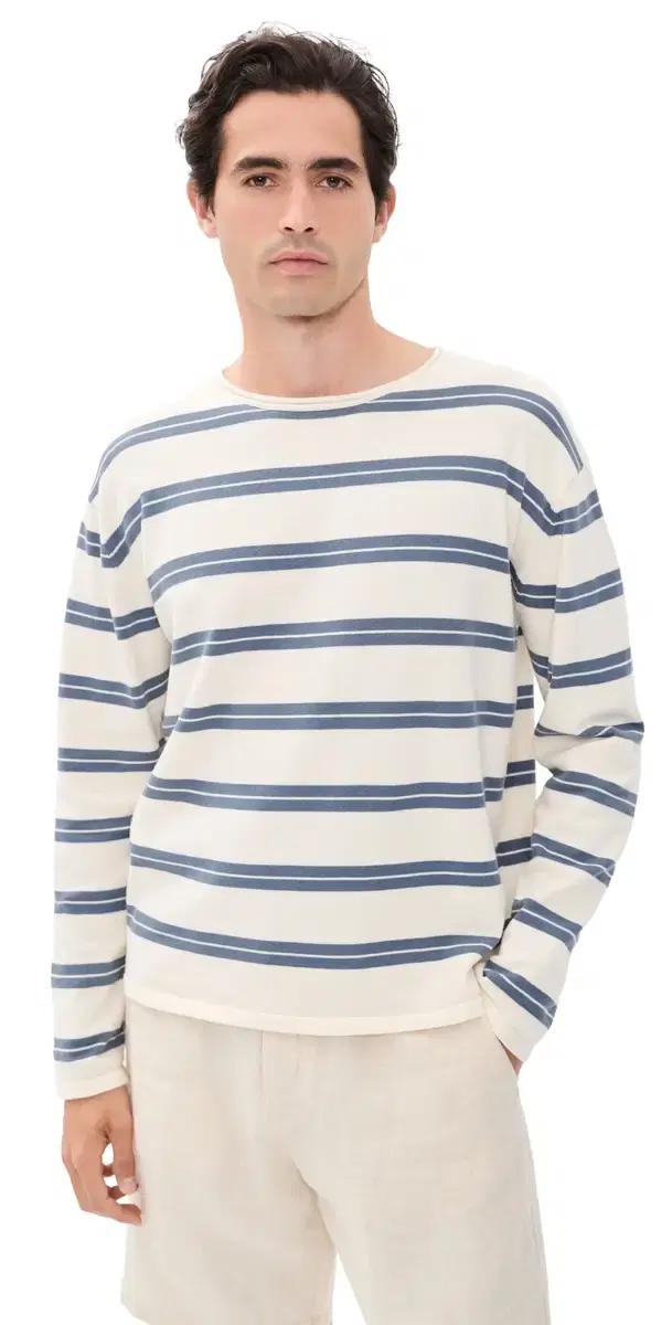 NN07 ailor triped Cotton Sweater
